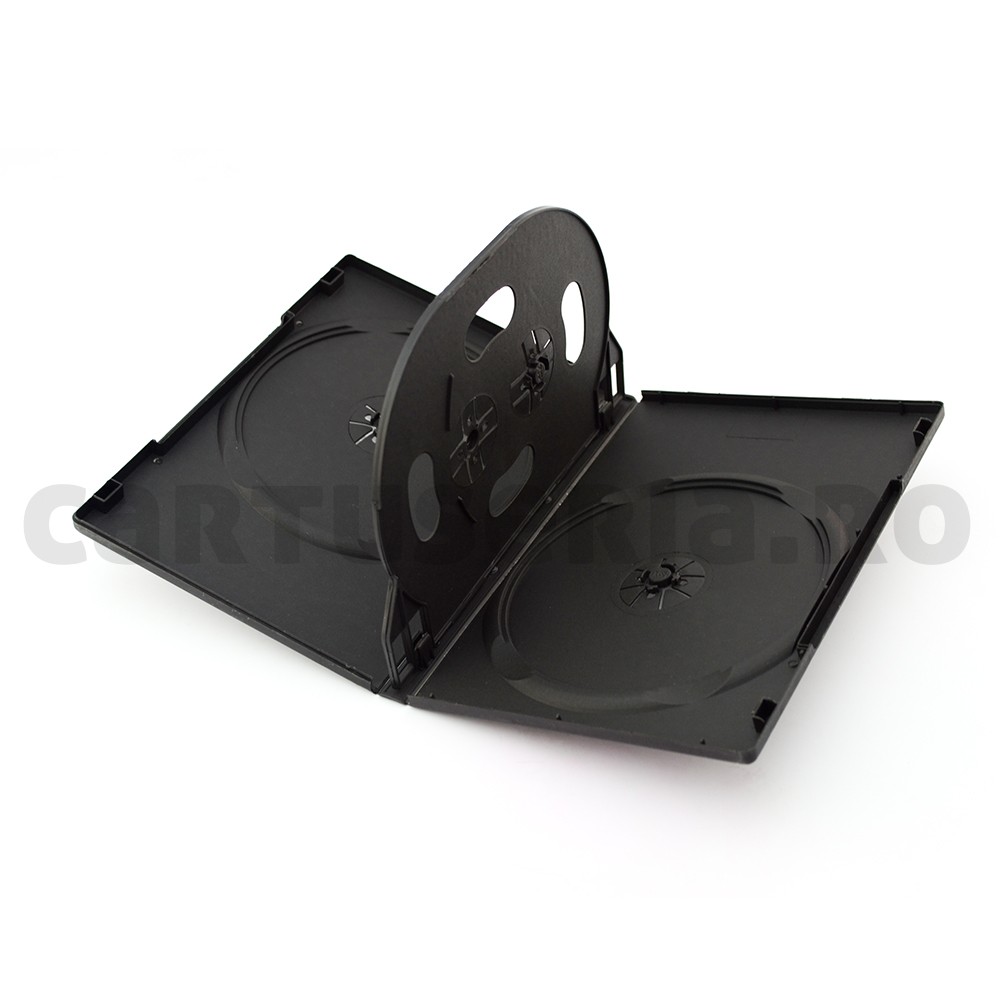 Carcasa plastic pentru 4 DVD-uri - imagine 5